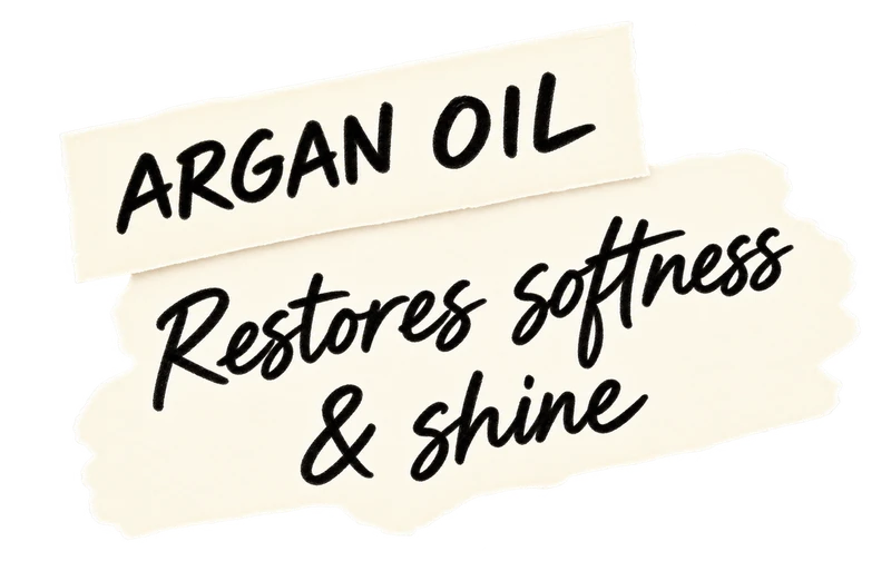 Argan oil: Restores softness & shine